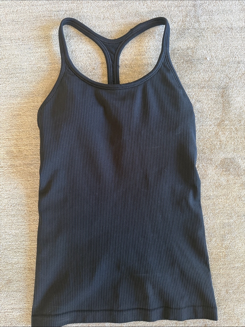 Athleta Black Built-in Bra Tank-XS